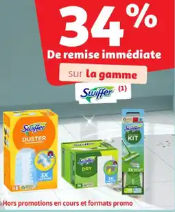 Auchan Supermarché SWIFFER Sur la gamme offre