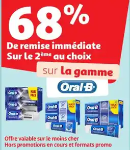 Auchan Supermarché ORAL-B Sur la gamme offre