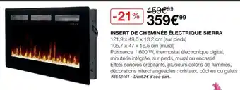 Costco Insert De Cheminée électrique Sierra offre