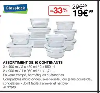 Costco Assortiment De 10 Contenants offre