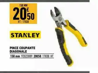 Brico Cash Pince Coupante Diagonale Stanley offre
