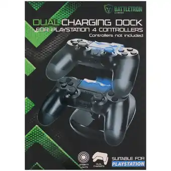 Action Battletron station de chargement du duo de battletron offre