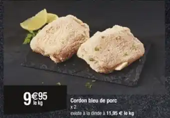 Carrefour Cordon bleu de porc offre