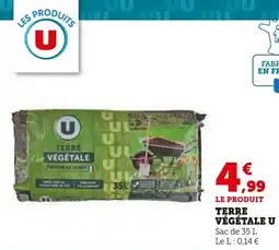 Super U U Terre végétale offre