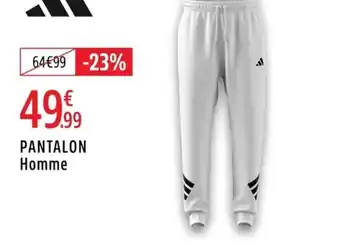 Intersport ADIDAS Pantalon homme offre