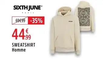 Intersport SETH JUNE Sweatshirt homme offre