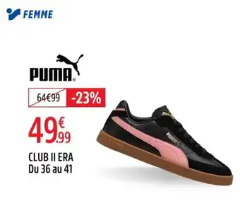 Intersport PUMA® Club ii era du 36 au 41 offre