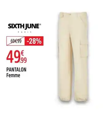 Intersport SIXTH JUNE® Pantalon femme offre