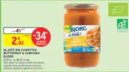 Intermarché Express BJORG Mijote bio carottes butternut & curcuma offre