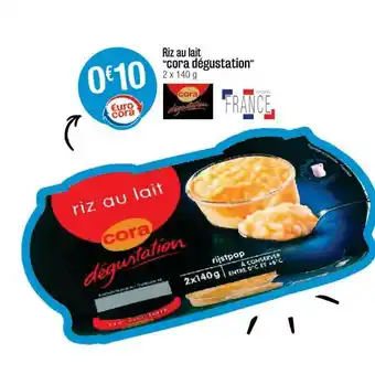 Cora x Carrefour Riz Au Lait offre