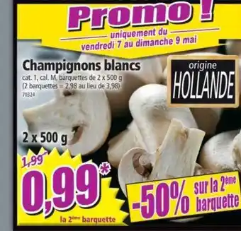 Norma Champignons Blancs offre