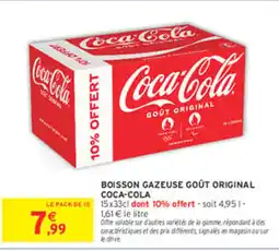 Intermarché Express COCA-COLA Boisson gazeuse goût original offre