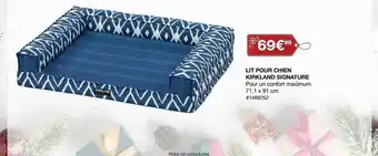 Costco Lit Pour Chien Kirkland Signature offre