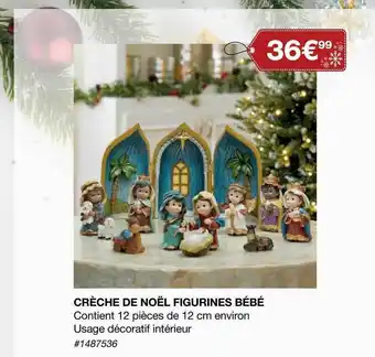 Costco Crèche De Noël Figurines Bébé offre