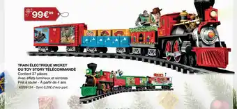 Costco Train électrique Mickey Ou Toy Story Télécommandé offre