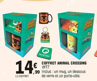 E.Leclerc Coffret Animal Crossing Wtt offre