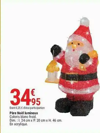 PÚre Noël Lumineux