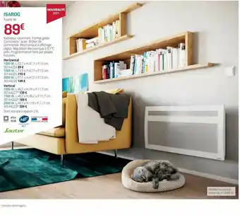 Gedimat Radiateur Rayonnant Isarog offre