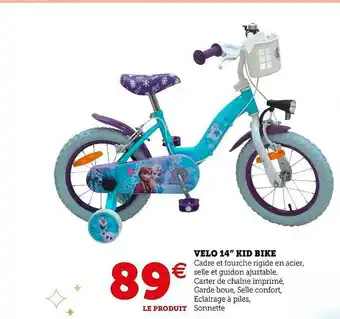 Hyper U Vélo 14 offre