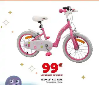 Hyper U Vélo 16 offre