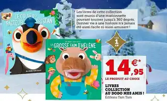 Hyper U Livres Collection Au Dodo Mes Amis! offre