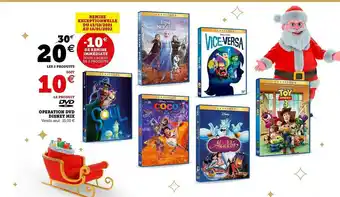 Hyper U Opération Dvd Disney Mix Dvd offre