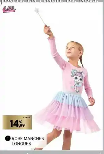 Intermarché Robe Manches Longues offre