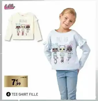 Intermarché Tee-shirt Fille offre