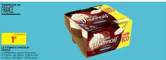 Intermarché Contact Le Viennois Chocolat Nestlé offre