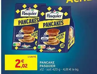 Intermarché Hyper Pancake Pasquier offre