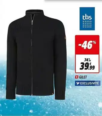 Intersport Gilet Tbs offre
