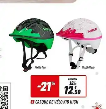 Intersport Casque De Vélo Kid High offre