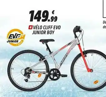 Intersport Vélo Cliff Evo Junior Boy offre