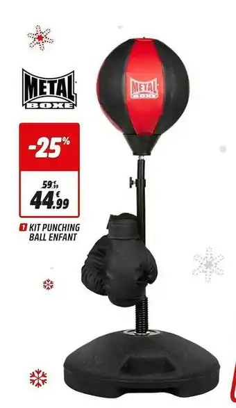 Intersport Kit Punching Ball Enfant offre