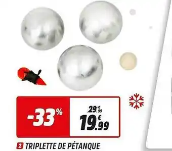 Triplette De Pétanque