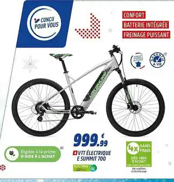 Intersport Vtt électrique E Summit 700 offre