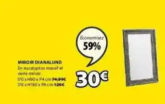 JYSK Miroir Dianalund offre