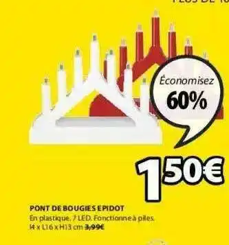 Pont De Bougies Epidot
