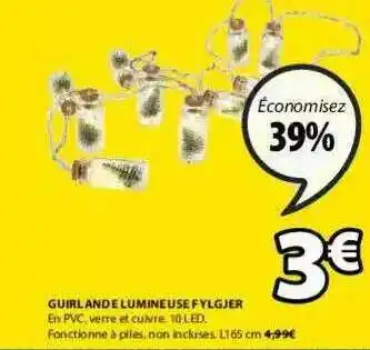JYSK Guirlande Lumineuse Fylgjer offre