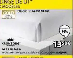 JYSK Drap En Satin Kronborg offre