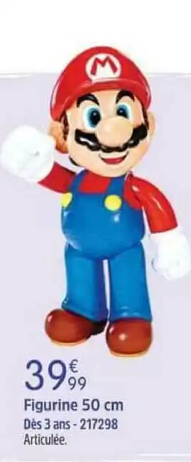 King Jouet Figurine 50 Cm offre