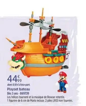 Playset Bateau