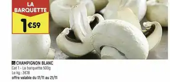 Champignon Blanc