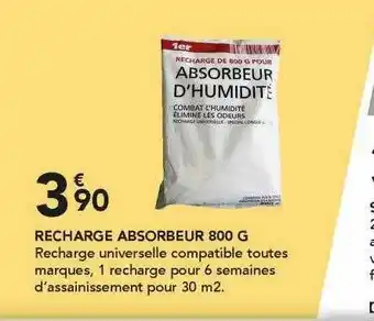 Recharge Absorbeur 800 G