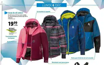 Lidl Veste De Ski Enfant offre