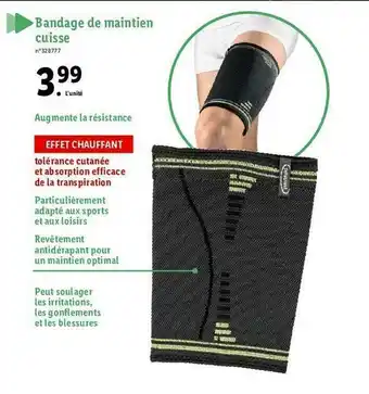 Bandage De Maintien Cuisse