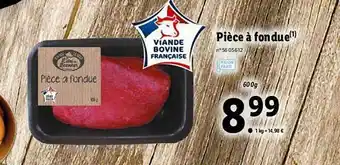 Lidl Pièce à Fondue offre