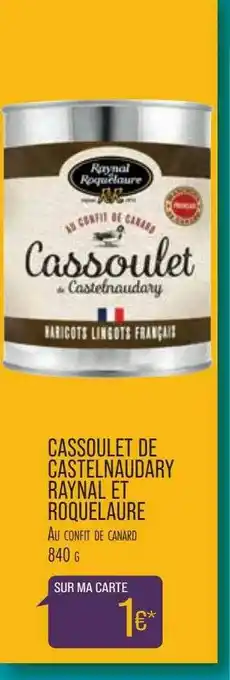 Match Cassoulet De Castelnaudary Raynal Et Roquelaure offre