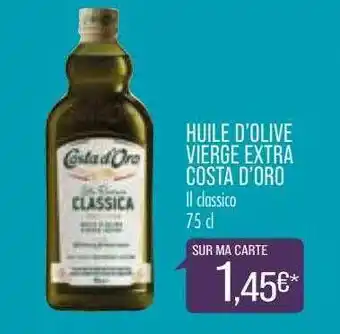 Match Huile D'olive Vierge Extra Costa D'oro offre