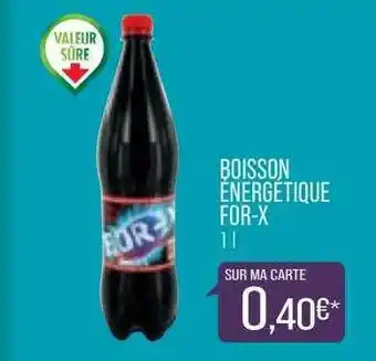 Match Boisson énergétique For-x offre